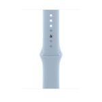 Apple Cinturino Sport blu chiaro [45 mm] - M/L (45MM LIGHT BLUE SPORT BAND - M/L)