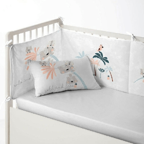 Cool Kids Paracolpi per culla Cool Kids Wild And Free (60 x 60 x 60 + 40 cm)