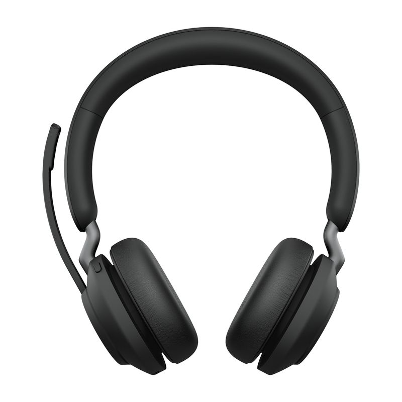 Jabra-Evolve2-65-UC-Stereo-Auricolare-Wireless-A-Padiglione-Ufficio-USB-tipo-C-Bluetooth-Nero