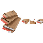 Colompac  Busta rigida per spedizioni ColomPac in cartone ondulato f.to 16,7x26,8 cm avana 30000177
