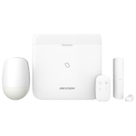 HIKVISION KIT AX PRO 4G 96Zone Dual SIM 1 Telecomando1 Rivelatore PIR 1 Contatto Magnetico 3 Tag - DS-PWA96-Kit-WE