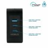 Mobilis-Charger-100W-2USB-C-1USBA-GaN-cable-100W-Computer-portatile-Smartphone-Tablet-Nero-AC-Interno--WALL-CHARGER---