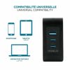 Mobilis-Charger-100W-2USB-C-1USBA-GaN-cable-100W-Computer-portatile-Smartphone-Tablet-Nero-AC-Interno--WALL-CHARGER---