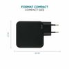 Mobilis-Charger-100W-2USB-C-1USBA-GaN-cable-100W-Computer-portatile-Smartphone-Tablet-Nero-AC-Interno--WALL-CHARGER---