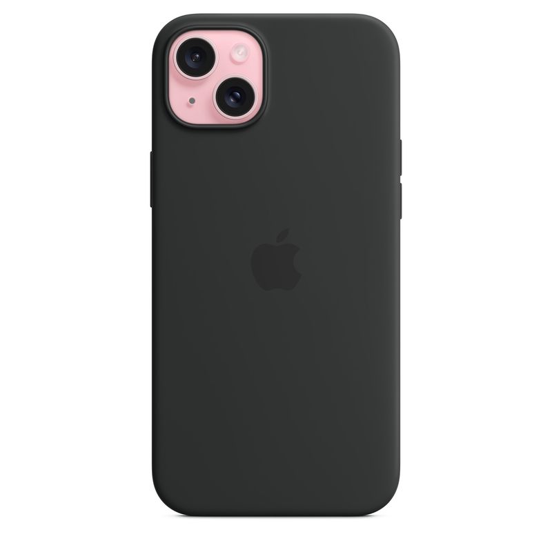 iPhone-15-Plus-Silicone-Case-with-MagSafe---Black