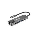 Conceptronic Equip 133489 replicatore di porte e docking station per laptop Cablato USB 3.2 Gen 1 [3.1 Gen 1] Type