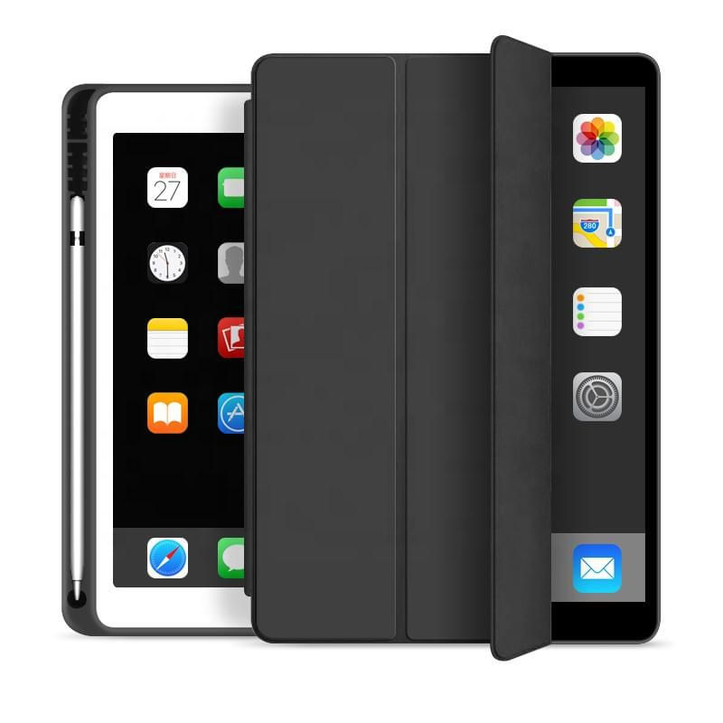 eSTUFF-ES682085-BULK-custodia-per-tablet-246-cm--9.7--Custodia-a-libro-Nero--SEATTLE-Pencil-Case-iPad-9.7---2018-2017.-
