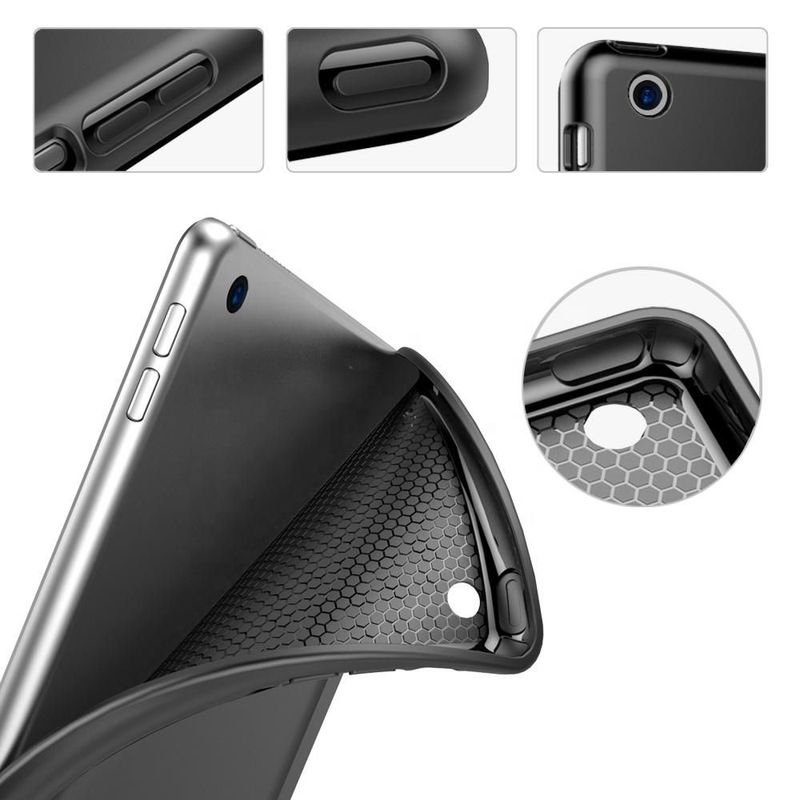 eSTUFF-ES682085-BULK-custodia-per-tablet-246-cm--9.7--Custodia-a-libro-Nero--SEATTLE-Pencil-Case-iPad-9.7---2018-2017.-