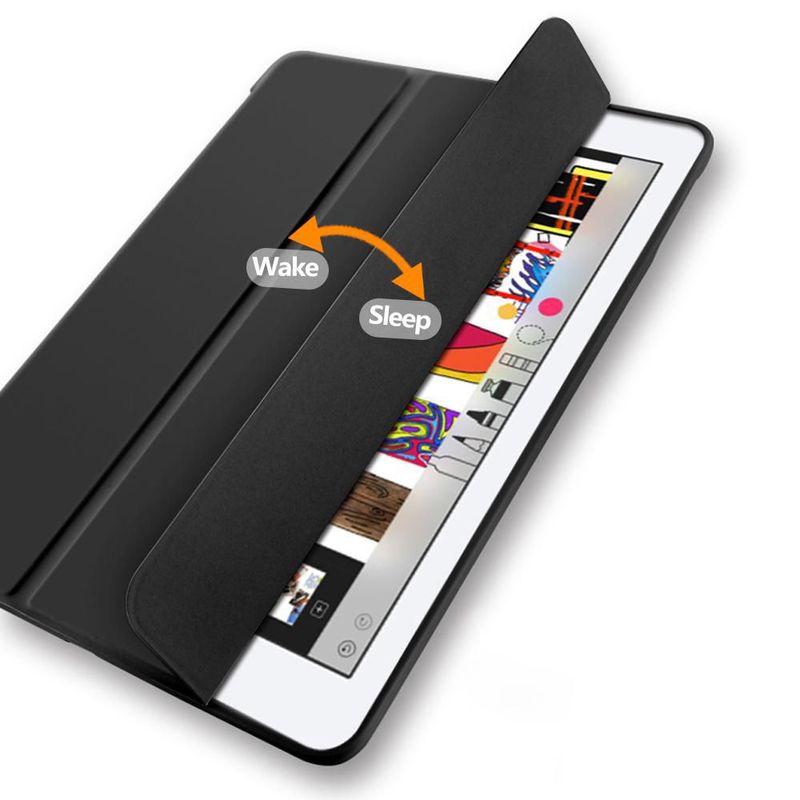 eSTUFF-ES682085-BULK-custodia-per-tablet-246-cm--9.7--Custodia-a-libro-Nero--SEATTLE-Pencil-Case-iPad-9.7---2018-2017.-