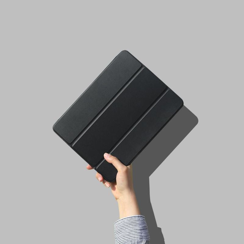 eSTUFF-ES682085-BULK-custodia-per-tablet-246-cm--9.7--Custodia-a-libro-Nero--SEATTLE-Pencil-Case-iPad-9.7---2018-2017.-