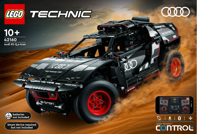 LEGO-Technic-42160-Audi-RS-Q-E-Tron-Macchina-Telecomandata-da-Rally-Modellino-Auto-con-App-CONTROL--Giocattoli-Ragazzi-10-