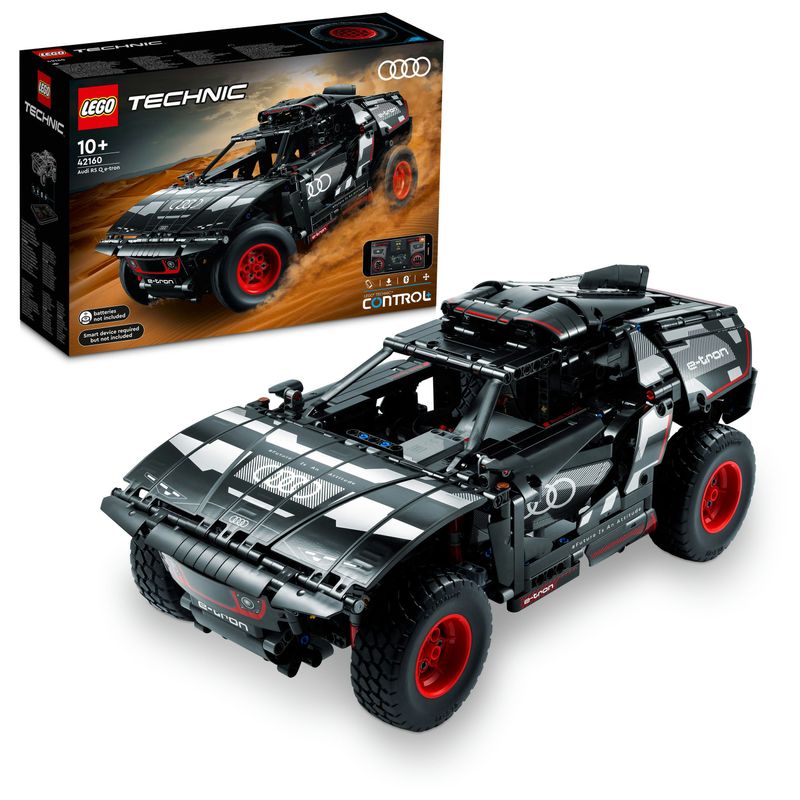 LEGO-Technic-42160-Audi-RS-Q-E-Tron-Macchina-Telecomandata-da-Rally-Modellino-Auto-con-App-CONTROL--Giocattoli-Ragazzi-10-