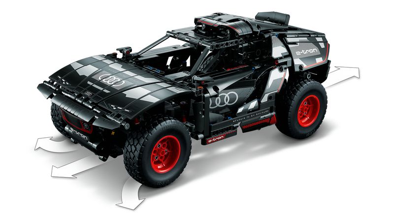 LEGO-Technic-42160-Audi-RS-Q-E-Tron-Macchina-Telecomandata-da-Rally-Modellino-Auto-con-App-CONTROL--Giocattoli-Ragazzi-10-