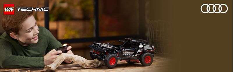 LEGO-Technic-42160-Audi-RS-Q-E-Tron-Macchina-Telecomandata-da-Rally-Modellino-Auto-con-App-CONTROL--Giocattoli-Ragazzi-10-