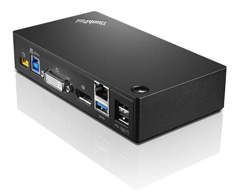 Lenovo-Think-Pad-USB-3.0-Pro-Cablato-USB-3.0--3.1-Gen-1--Type-A-Nero--ThinkPad-USB-3.0-Pro-Dock-EU-----New-Retail-----Wa
