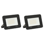 VidaXL Faretti a LED 2 pz 30 W Bianco Caldo