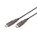 DIGITUS Cavo in fibra ottica ibrido 4K - HDMIÃâÃÂ® AOC connettore rimovibile mt 30
