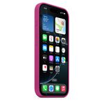 Apple-Custodia-MagSafe-in-silicone-per-iPhone-16-Pro---Fucsia--Apple---Back-cover-for-mobile-phone---MagSafe-compatibili