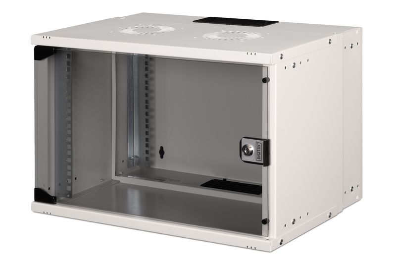 Custodia-da-parete-DIGITUS-7U-370x540x400-SOHO-PRO-non-assemblata-porta-in-vetro-grigio