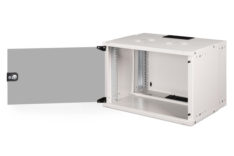 Custodia-da-parete-DIGITUS-7U-370x540x400-SOHO-PRO-non-assemblata-porta-in-vetro-grigio