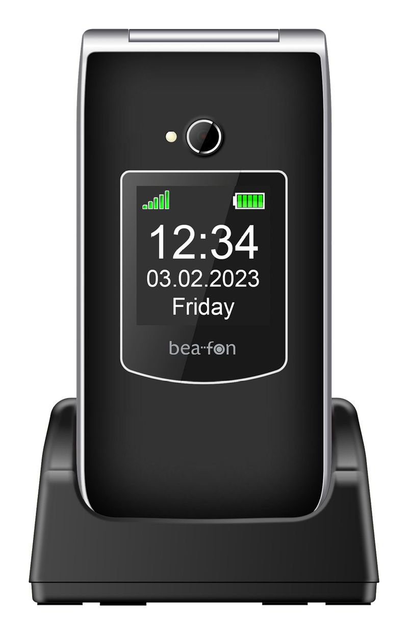 Beafon-Silver-Line-SL605-Feature-Phone-Nero-Argento-SL605_EU001B