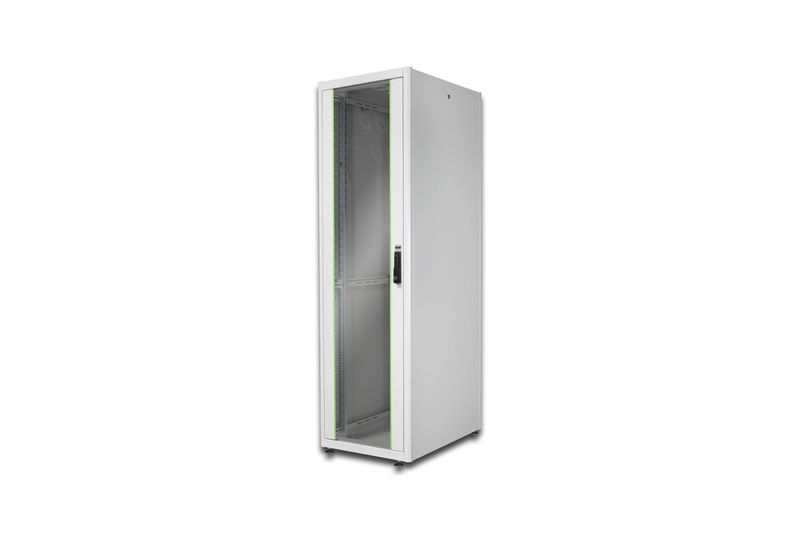 ARMADIO-42-UNITAÆA¢aA¬-19--PER-RETI-E-SERVER-MISURE--A-2010-X--L-600-X--P-800-MM.-COLORE-GRIGIO-CHIARO