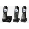 Telefono-cordless-Panasonic-con-AB-KX-TGC463-Trio---nero