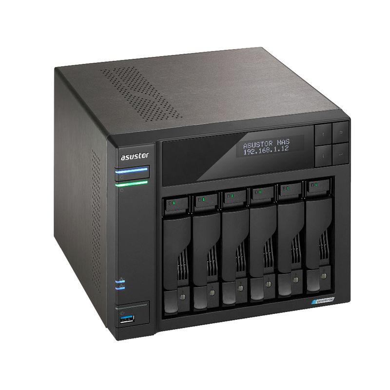 Asustor-AS6706T-Lockerstor-6-Gen2-6-Einfache-NAS-Server-vuoto