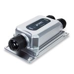 PLANET IPOE-E302 moltiplicatore di rete Trasmettitore di rete Nero, Grigio 10, 100, 1000 Mbit/s (IP67-rated Industrial 1