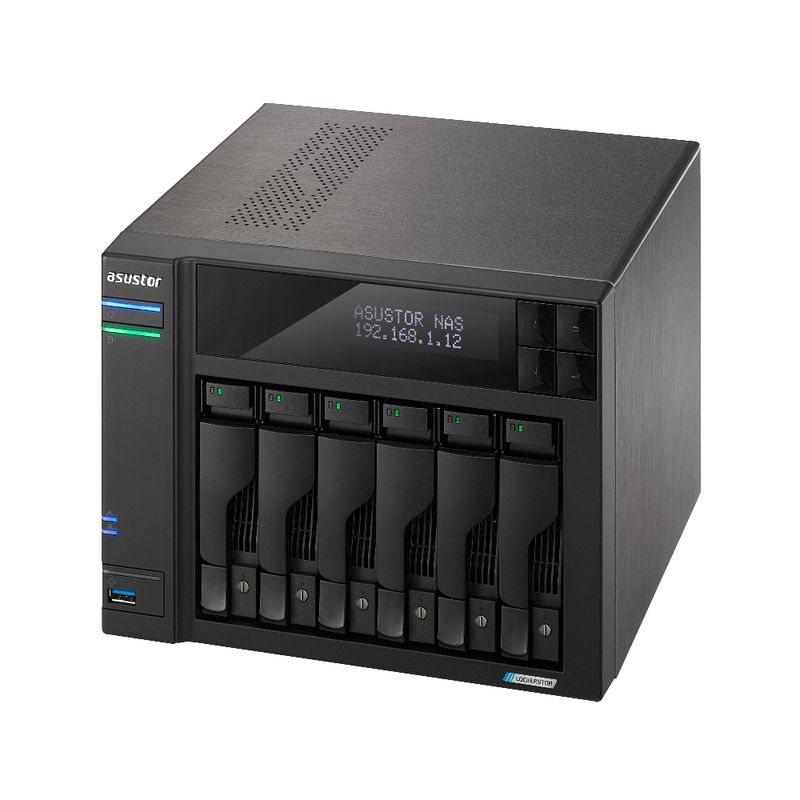 Asustor-AS6706T-Lockerstor-6-Gen2-6-Einfache-NAS-Server-vuoto