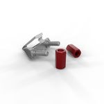 PATCHBOX dvmnt50RD: 50 Stück 50 pz M6 Bolts & nuts