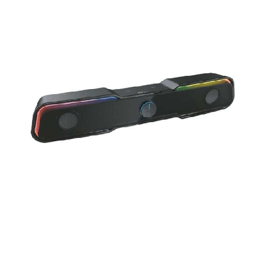 3GO-DROXIO-Nesye-Sound-Bar-2.0-10w---Illuminazione-RGB---Bluetooth-5.0---jack-35-mm---USB-cibo---cibo-nero--