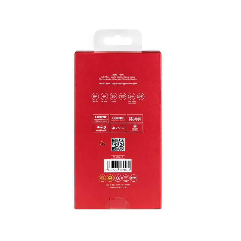 DCU-Advance-Tecnologic-30501620-cavo-e-adattatore-video-2-m-HDMI-tipo-A--Standard--HDMI--CONNECTION-HDMI-M---HDMI-M-2.1-
