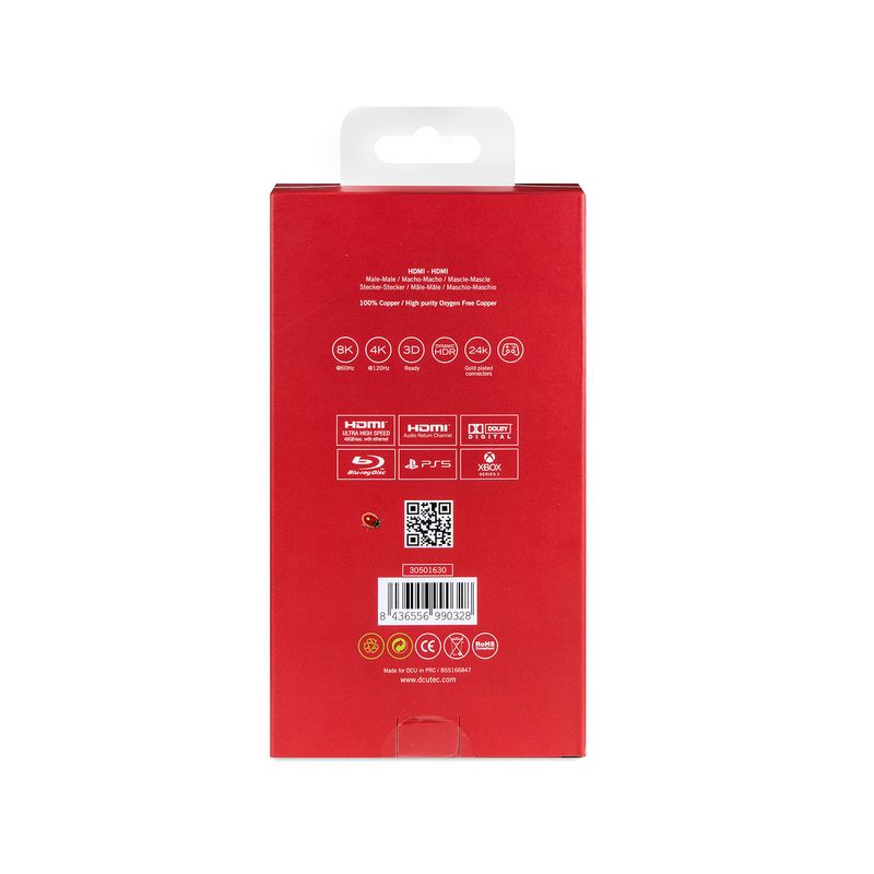 DCU-Advance-Tecnologic-30501620-cavo-e-adattatore-video-2-m-HDMI-tipo-A--Standard--HDMI--CONNECTION-HDMI-M---HDMI-M-2.1-