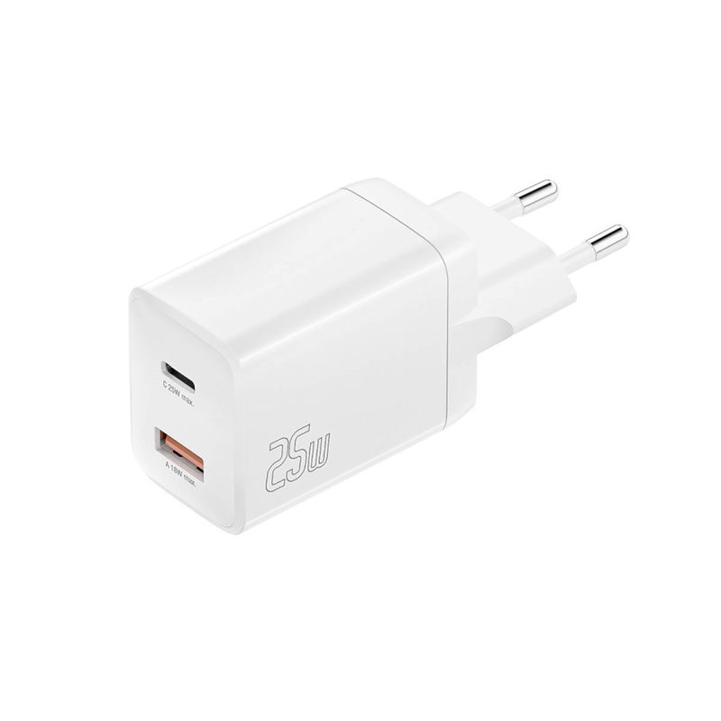 Caricabatterie-4smarts-PDPlug-Duos-25W-1xC-1xA-bianco
