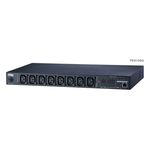 Aten 8-Port Intelligent 1U ECO Power Distribution Unit (PDU), Metered by Outlet (8 x C13)