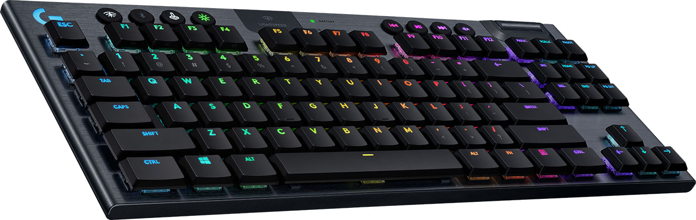 Logitech G 920-009534 tastiera Gaming RF senza fili + Bluetooth QWERTY Nordic Carbonio