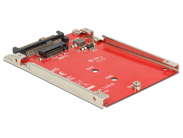 Convertitore-Delock-U.2-SFF-8639->-M.2-Key-M-PCIe-con-25--7-mm