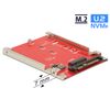 Convertitore-Delock-U.2-SFF-8639->-M.2-Key-M-PCIe-con-25--7-mm