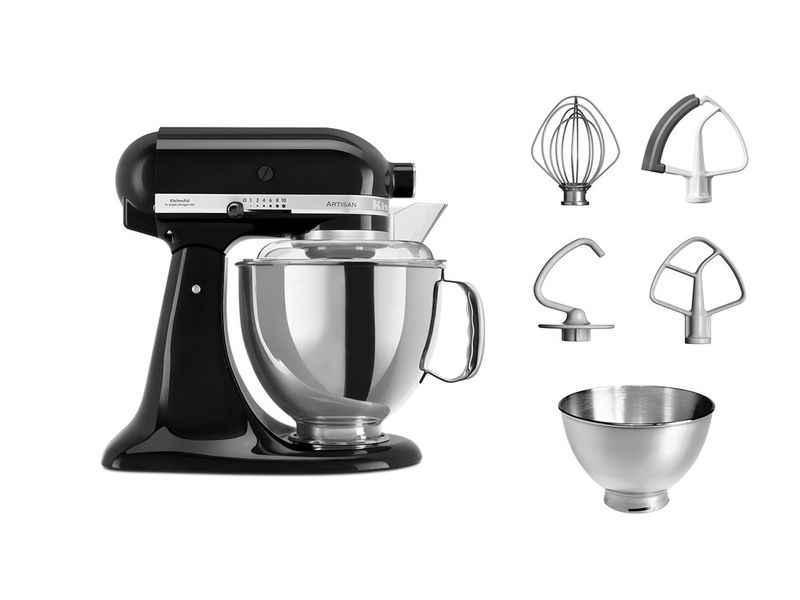 KitchenAid-Artisan-robot-da-cucina-300-W-48-L-Nero