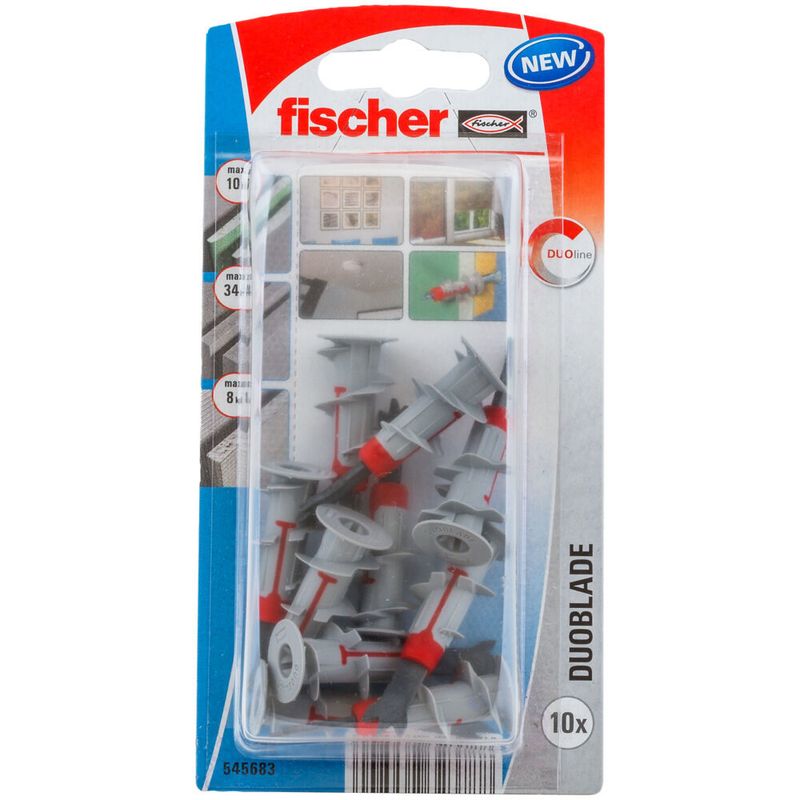 Fischer-545683-Blister-10-Uni-DUOBLADE-K-545683-Nylon-0