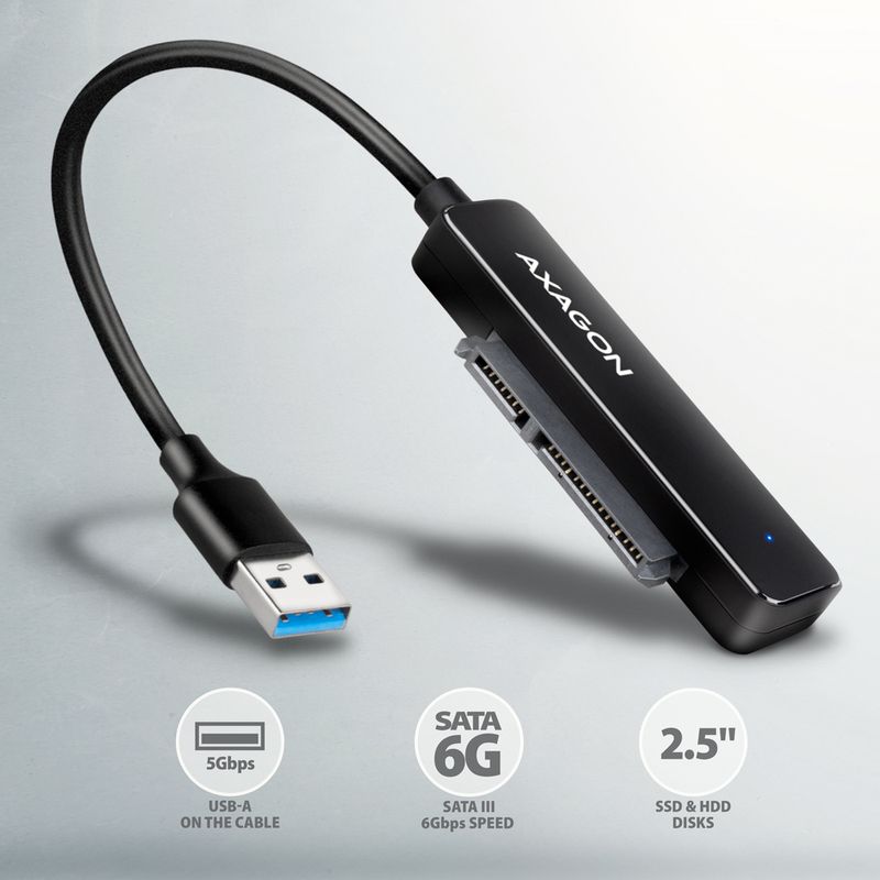 AXAGON-ADSA-FP2A-USB3.2-Gen1---SATA-6G-2.5--HDD-SSD-FASTPort2-Adapter--ADSA-FP2A-