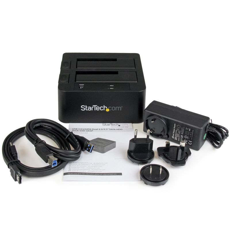 StarTech.com-Docking-Station-USB-3.0-per-doppio-Hard-Disk-SATA---eSATA-SSD-da-25--35--con-UASP