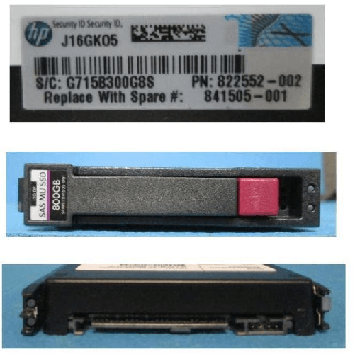 Hewlett Packard Enterprise HPE 841505-001 drives allo stato solido 800 GB 2.5" SAS