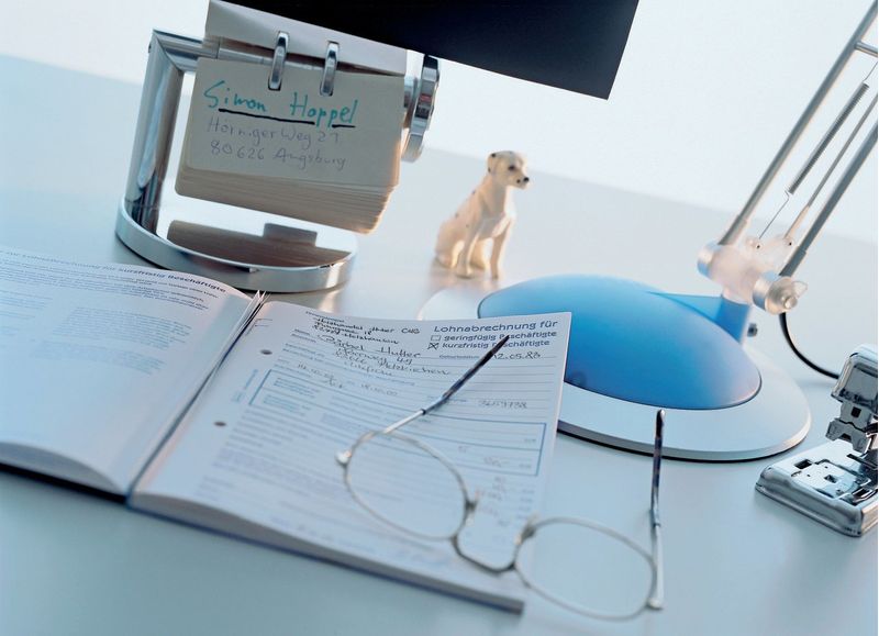 AVERY-Zweckform-modulo-libro-contabilitA A -buste-paga-1759-DIN-A4-2x-40-pagine