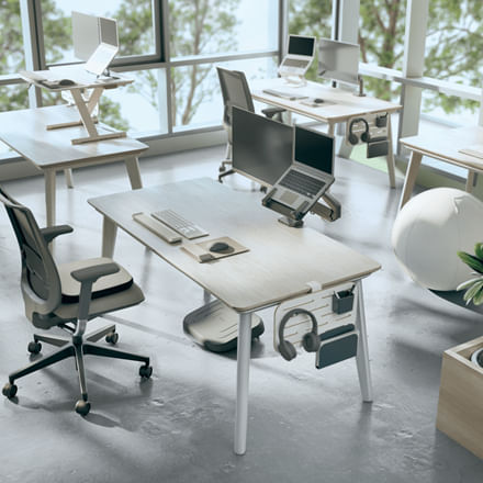 Leitz-65480000-vassoio-da-scrivania-MDF-Plastica-riciclata-Bianco