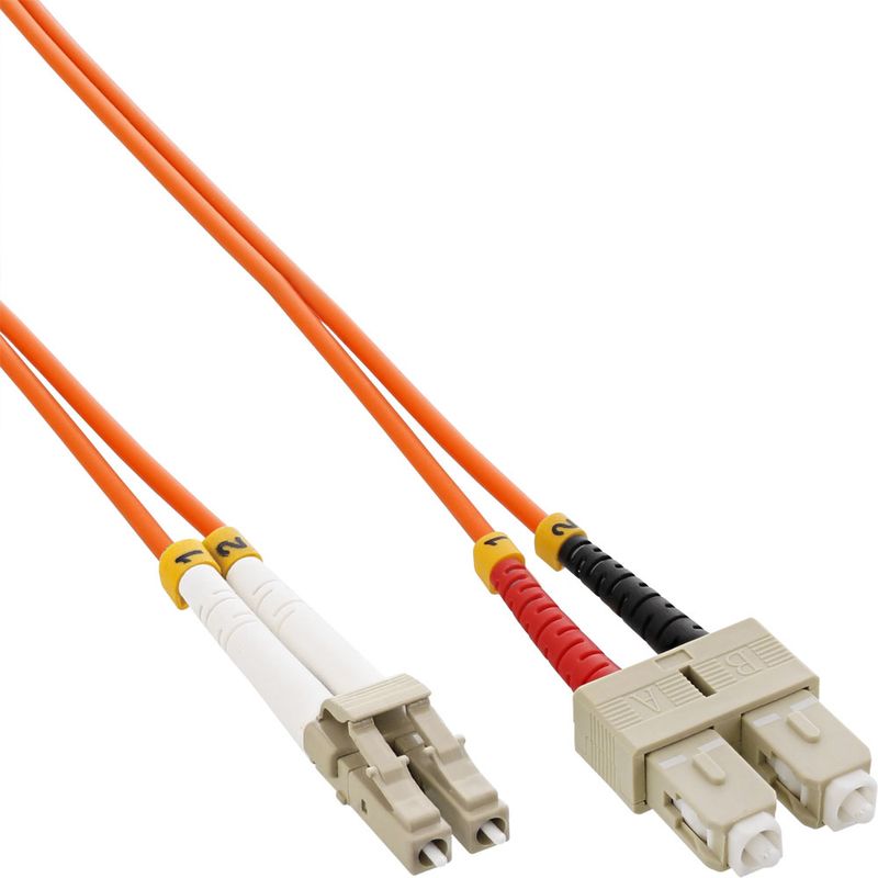 InLineA®-LWL-Duplex-Kabel-LC-SC-50-125Aµm-10m--88640-