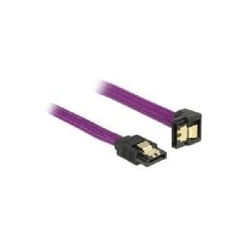 DeLOCK-Premium---SATA-Kabel---Serial-ATA-150-300-600---7-poliges-SATA--M----7-poliges-SATA--M----20cm---90-Grad-Anschlus