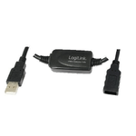 Logilink ESTENSORE DI LINEA USB 2.0 MASCHIO/FEMMINA CON CAVO DA MT. 15