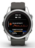Garmin-Fenix-AA¢A¢aA¬A¢a¬A¹AA¢A¢aA¬A¢a¬A¹AA¢A¢aA¬A¢a¬A¹AA¢A¢aA¬A¢a¬A¹7S-Pro-Solar-42mm-grafite-acciaio-inossidabile-010-02776-01